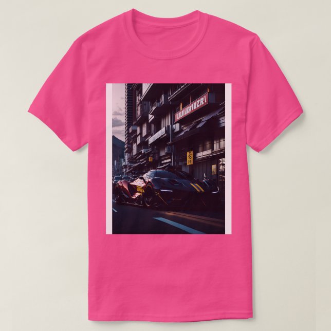 Camiseta Esportes de Nova Cidade Escuros (Frente do Design)