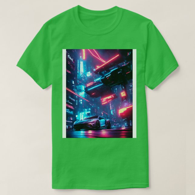 Camiseta Esportes de Nova Cidade Escuros 28 (Frente do Design)