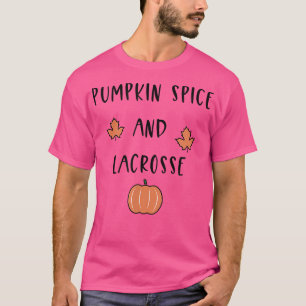 Camiseta Esportes de outono de Pumpkin Spice e Lacrosse Hal