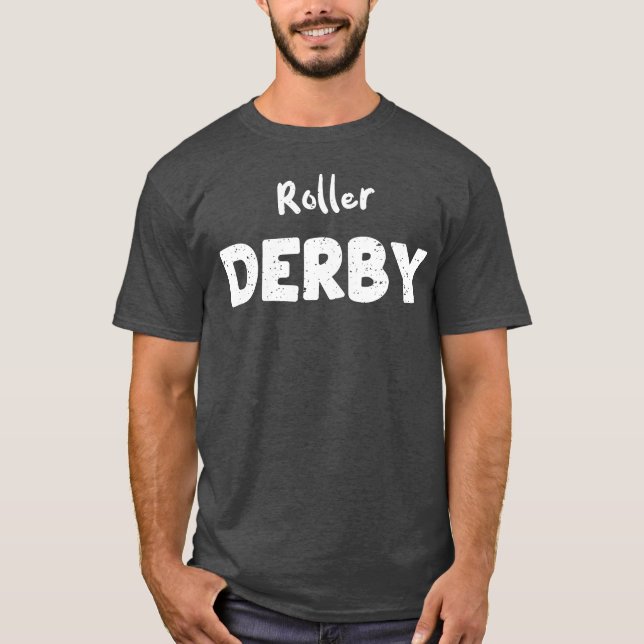 Camiseta Esportes de Roller Derby (Frente)