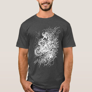 Camiseta Esportes de rua de motocicleta estilo vintage spla
