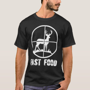 Camiseta Esportes de Sangue caçando veados caçando rapidame
