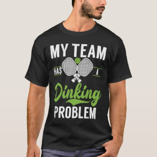 Camiseta Esportes de seleção dizendo problemas com o Bebend