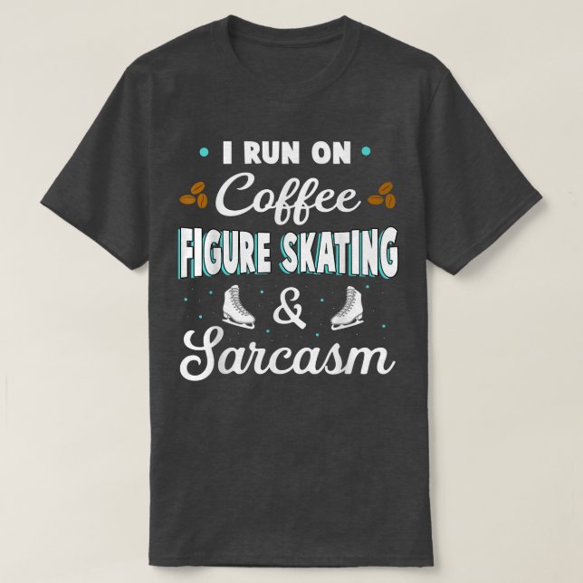Camiseta Esportes De Skate De Gelo E De Arcasmo (Frente do Design)