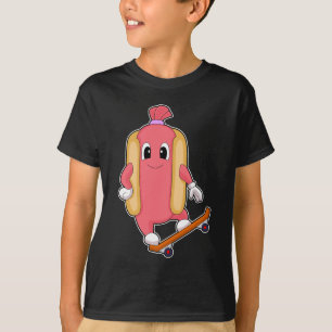Camiseta Esportes de skater Hotdog