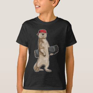 Camiseta Esportes de skater Otter Skater