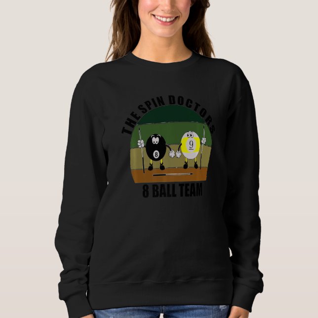 Camiseta Esportes de Taco Bilhar em Equipe Os Spin Doctors  (Frente)