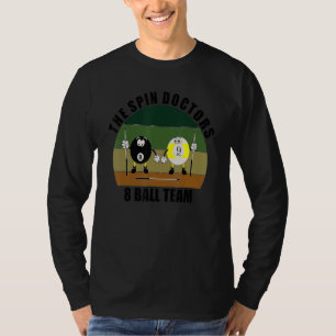 Camiseta Esportes de Taco Bilhar Equipe The Spin Doctors 8