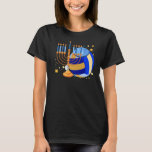 Camiseta Esportes de Voleibol Judeu Menorah Hanukkah Chanuk<br><div class="desc">Esportes de Voleibol Judeu Menorah Hanukkah Chanukah</div>