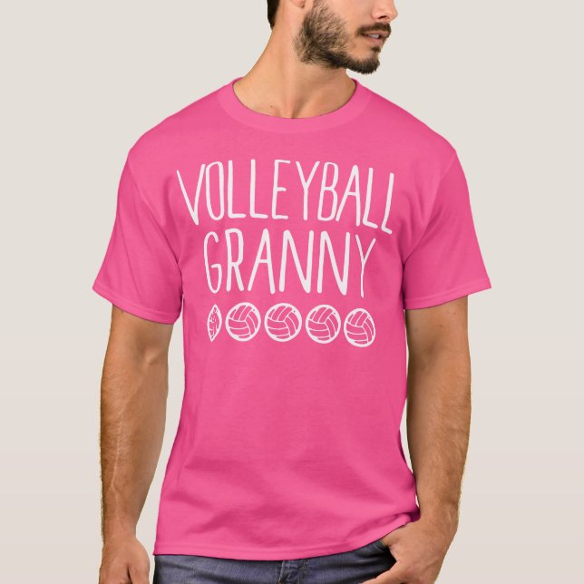 Camiseta Esportes de vovó de vôlei (Frente)