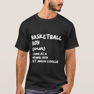Camiseta Esportes divertidos de Definição de Menino Bysketb