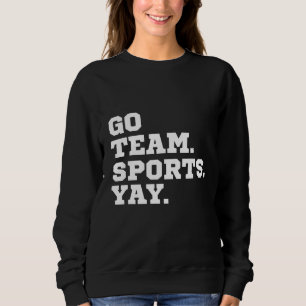 Camiseta Esportes em Equipe Yay, Esportes Engraçados, Amant