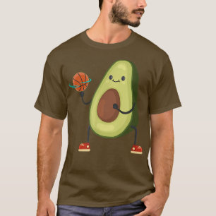 Camiseta Esportes engraçados do Vegan no basquetebol