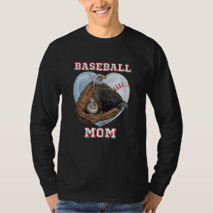 Camiseta Esportes Femininos na Natureza Águia Careca Famíli