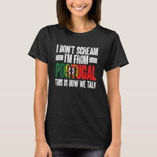 Camiseta Esportes Furiosos Português que sou de Portugal