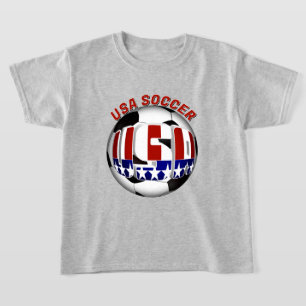 Camiseta Esportes Futebol Patriótico EUA