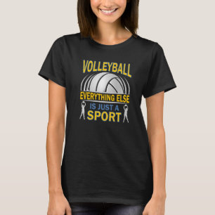 Camiseta Esportes Gráficos De Voleibol Por Equipe