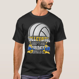 Camiseta Esportes Gráficos De Voleibol Por Equipe