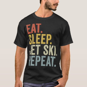 Camiseta Esportes Hídricos de esqui de Jet Engraçado