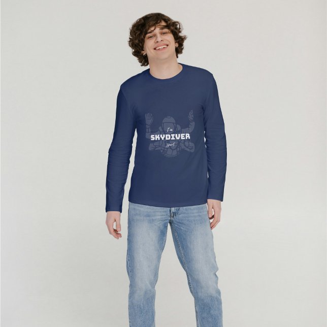 Camiseta Esportes Indoor Skydiving Hobby (Criador carregado)