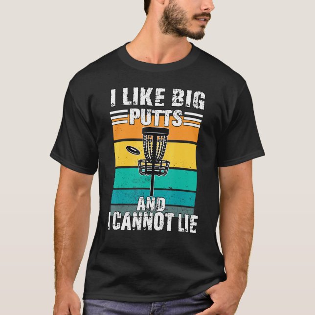 Camiseta Esportes legal ao ar livre de golfe em disco Frisb (Frente)