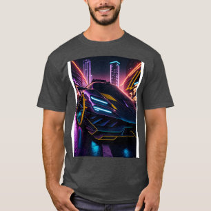 Camiseta Esportes Néon Escuros na Cidade Neon Japonesa 27