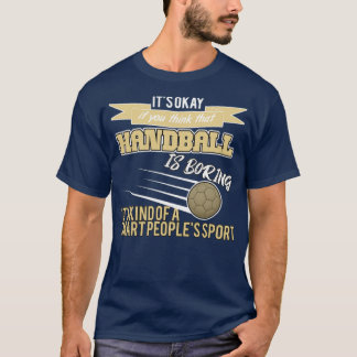 Camiseta Esportes para pessoas inteligentes