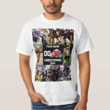 Esportes Personalizados de Colagem de Fotos de Fut