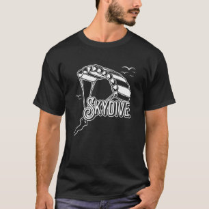 Camiseta Esportes Radicais de Paracaidismo de Paraquedismo 