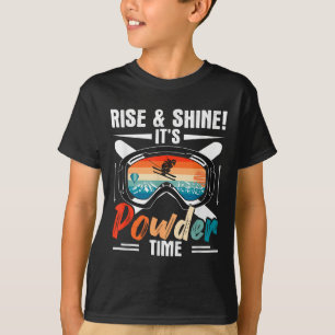 Camiseta Esportes Retro de Esqui Salto Salto & Brilho!