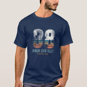 Camiseta Esportes Retro de Volei de Praia Havaiano
