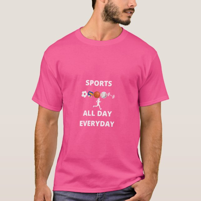 Camiseta Esportes todo dia (Frente)
