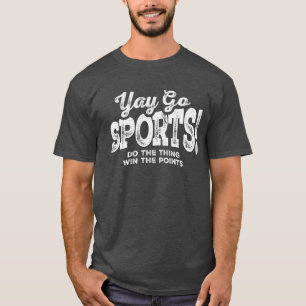 Camiseta Esportes Yay - Esportes Engraçados