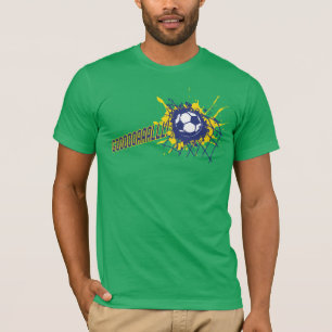 Camiseta esportiva Brasil Goal de futebol