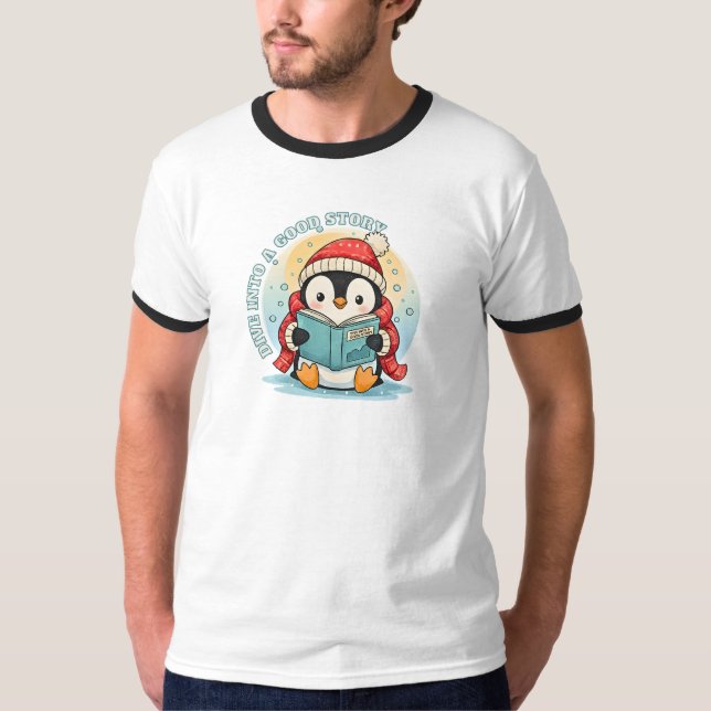 Camiseta Esportiva de Algodão com Corte Retrô Peng (Frente)