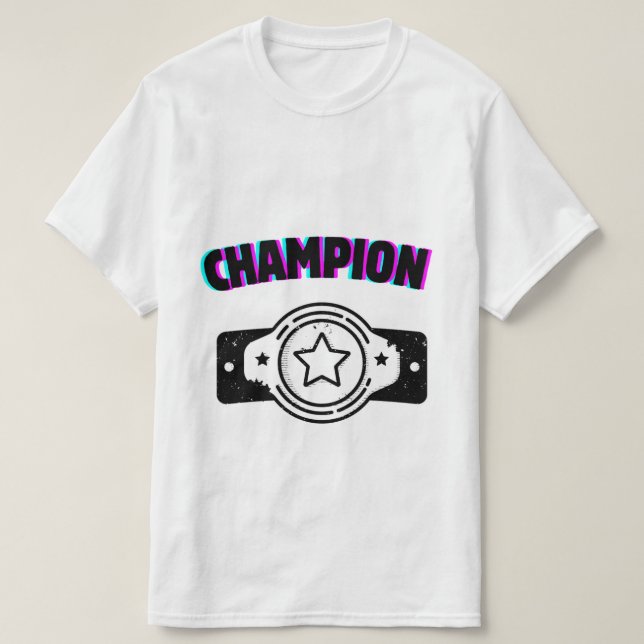 Camiseta esportiva de Campion (Frente do Design)