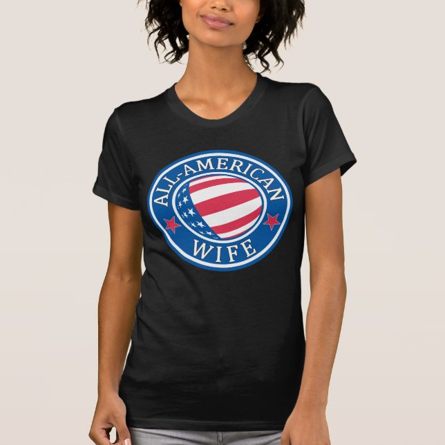 Camiseta Esposa All-American (Frente)