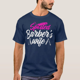 Camiseta Esposa Barberx27s com sujidade