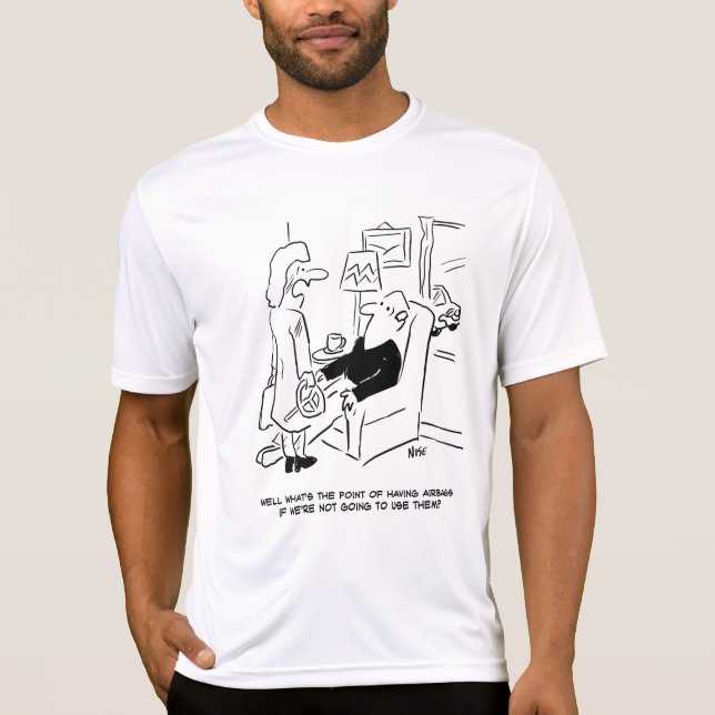 Camiseta Esposa bateu o carro (Frente)
