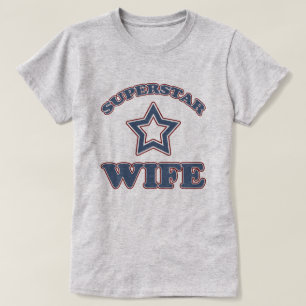Camiseta Esposa da estrela mundial