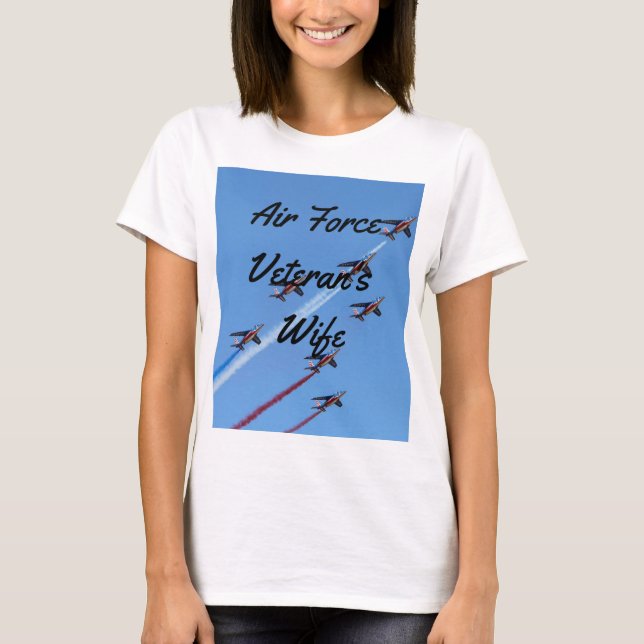 Camiseta Esposa de AF Veteran (Frente)