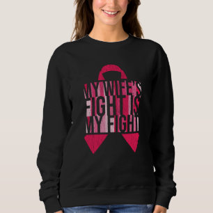 Camiseta Esposa de Consciência do Cancer de Mama Correspon