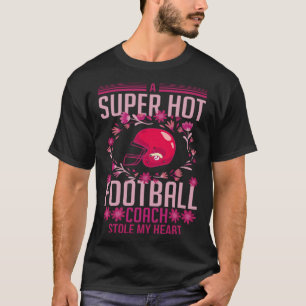 Camiseta Esposa de Futebol Citações de Namorada Jogo Treina