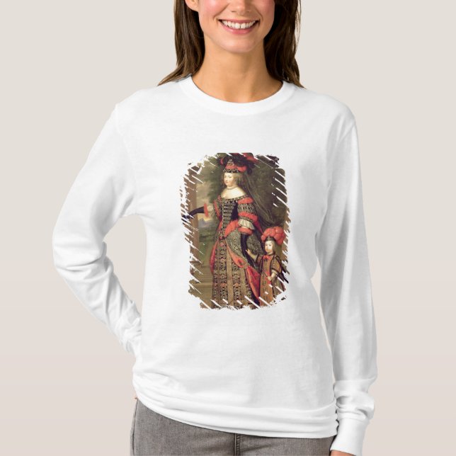 Camiseta Esposa de Maria Theresa de Louis XIV (Frente)