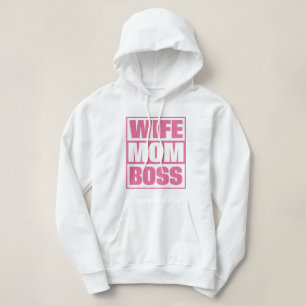 Camiseta Esposa de Nome Personalizado - Mãe - Chefe