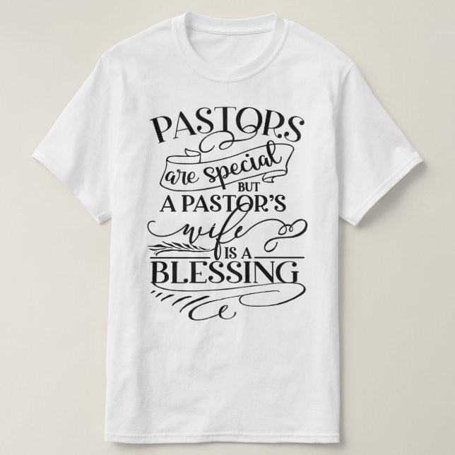 Camiseta Esposa de Pastor é bênção (Frente do Design)