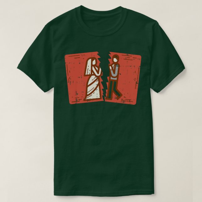 Camiseta Esposa Divorciada - Fim (Frente do Design)