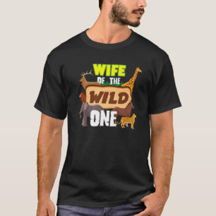 Camiseta Esposa Do Animal Safari, Guardião Do Zoo Selvagem