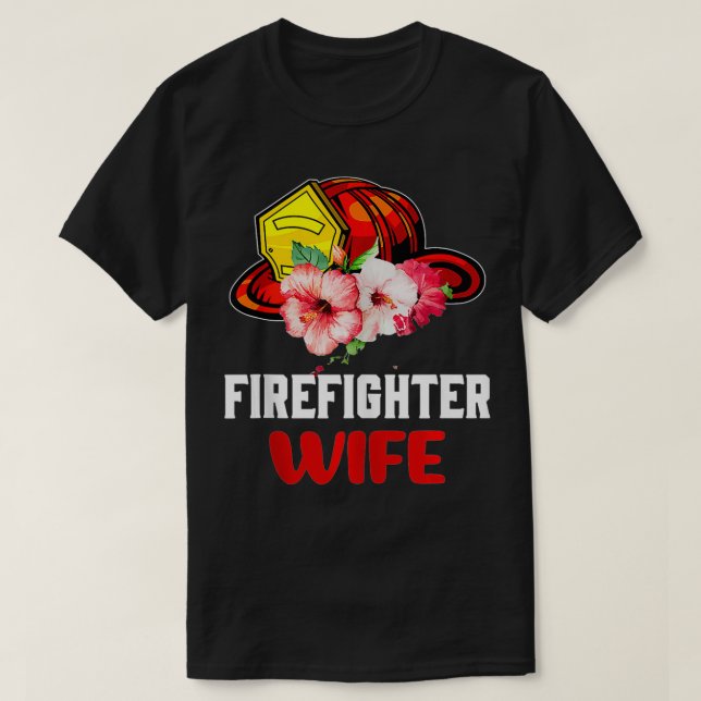 Camiseta Esposa do Bombeiro (Frente do Design)