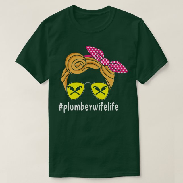 Camiseta Esposa do Canalizador (Frente do Design)